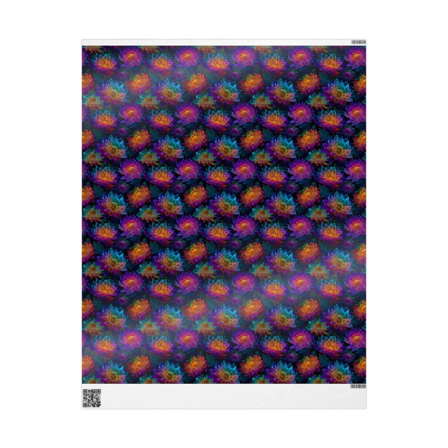 Luminous Lotus Wrapping Paper
