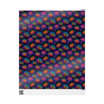 Luminous Lotus Wrapping Paper