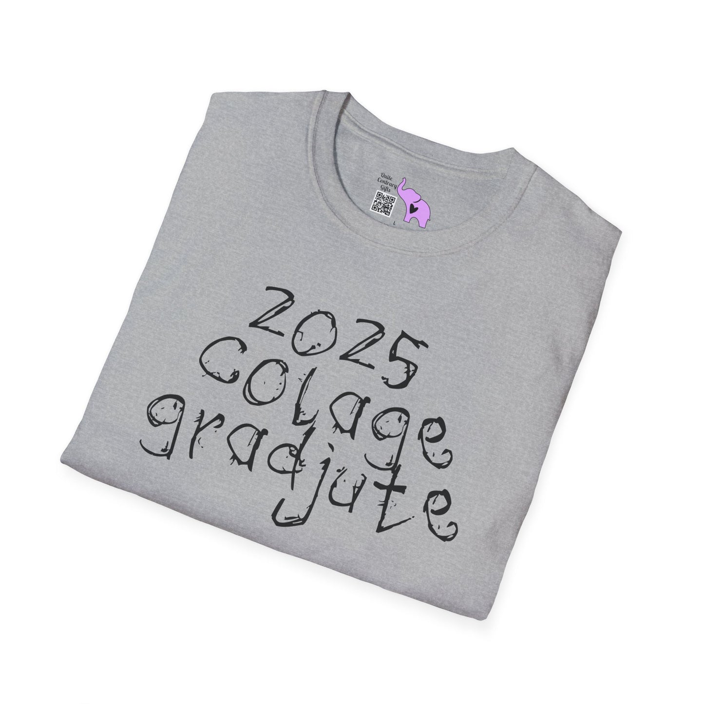 Colage Gradjute 2025 Adult T-Shirt