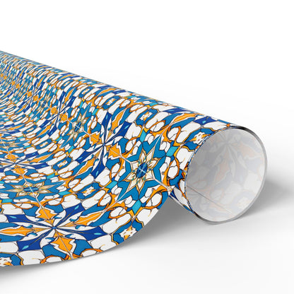 Talavera Sunburst Wrapping Paper