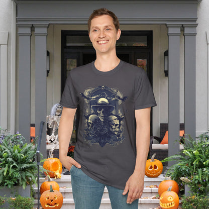 Dapper Skulls Adult T-shirt