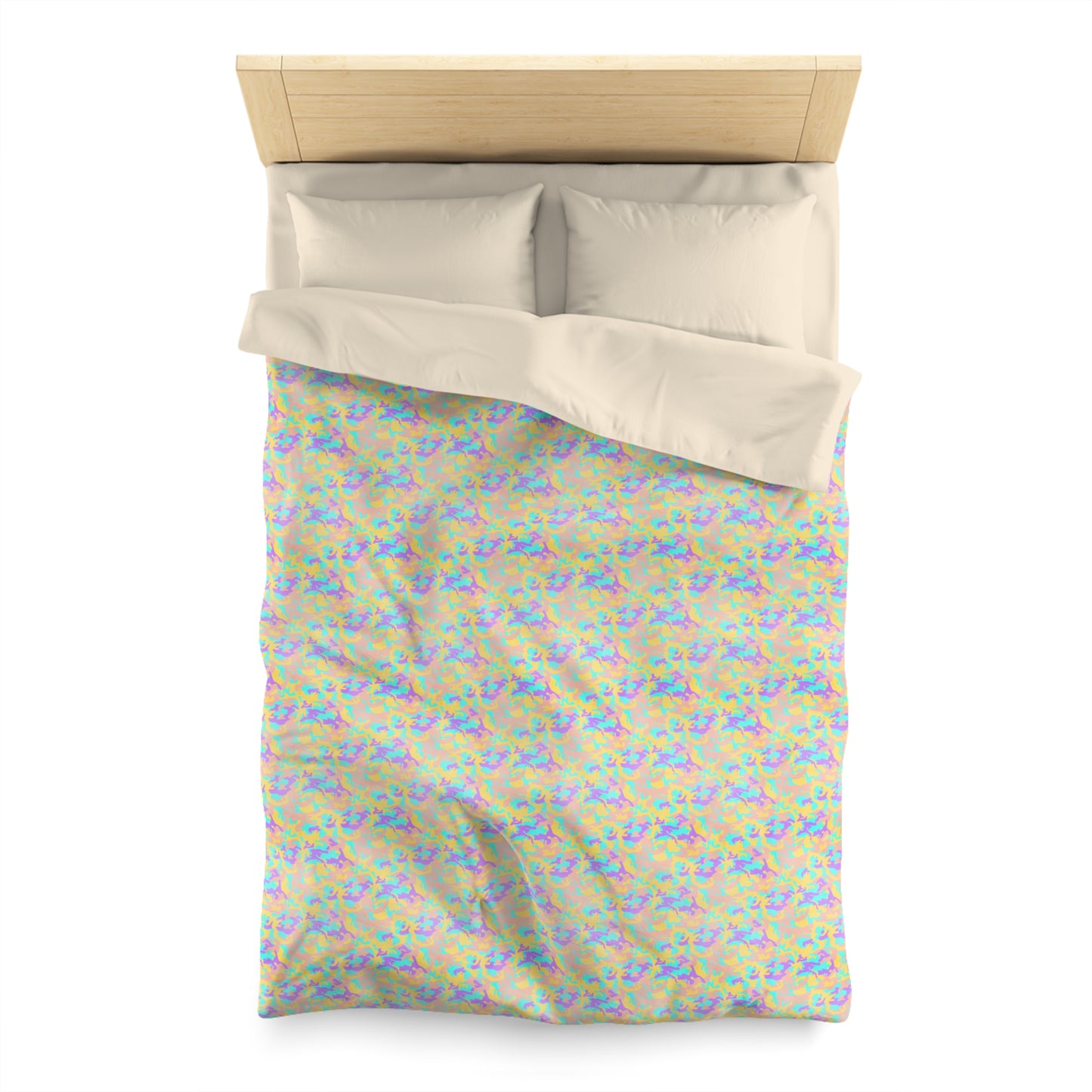 Dreamsicle Camo Duvet Bedding Set