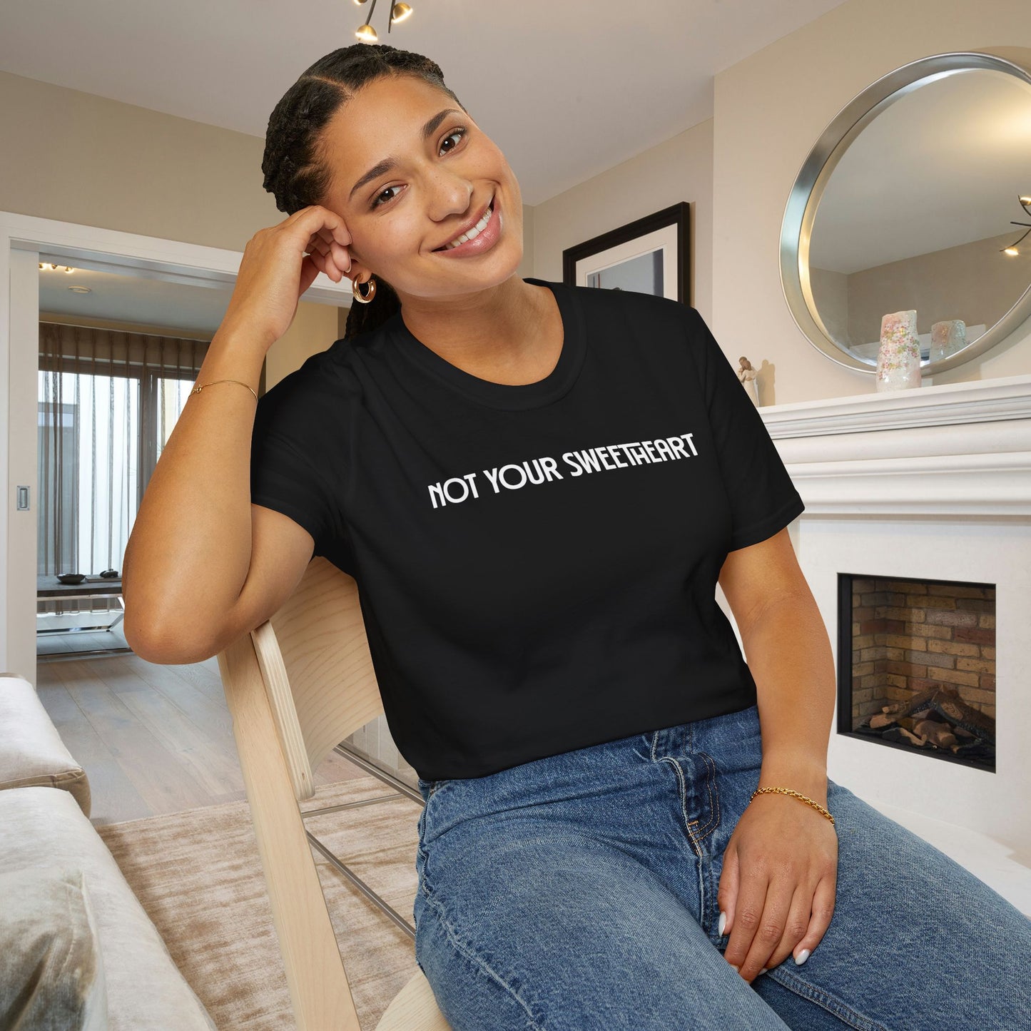 Not Your Sweetheart Adult T-shirt