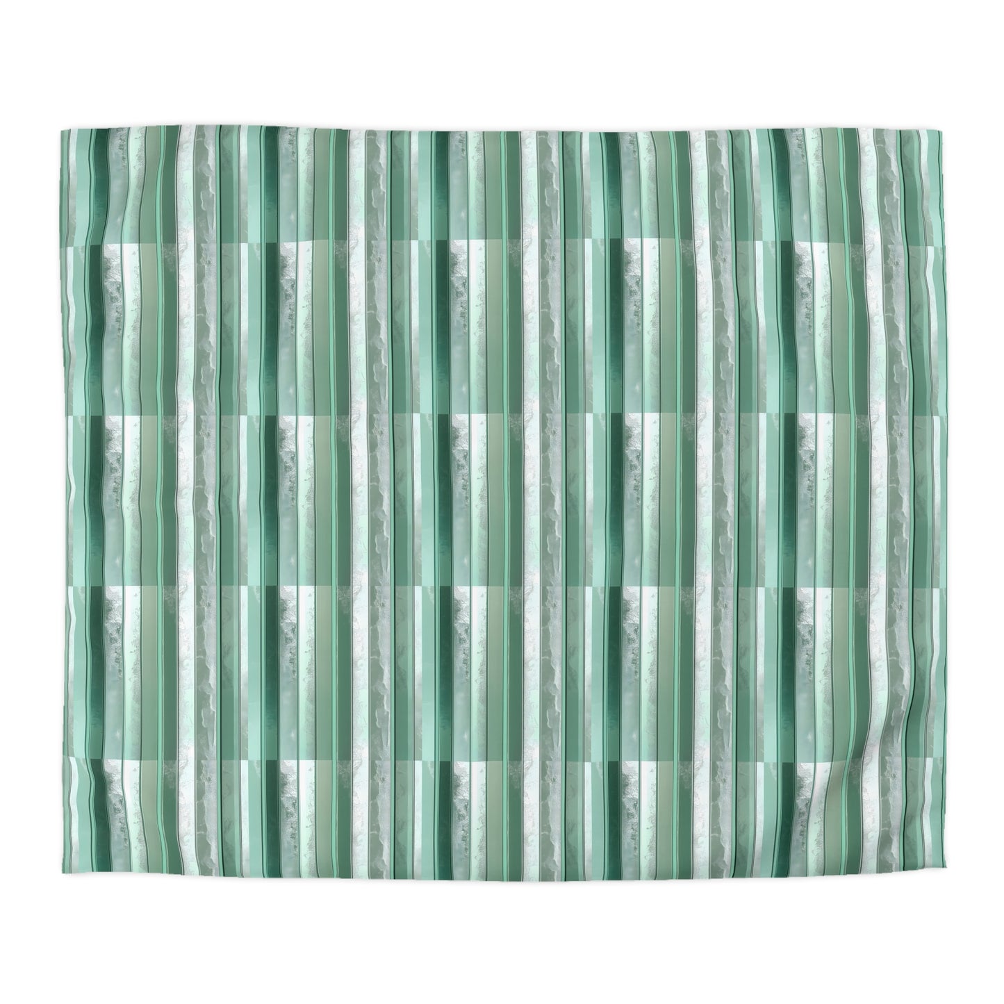 Seafoam Glass Microfiber Duvet Cover