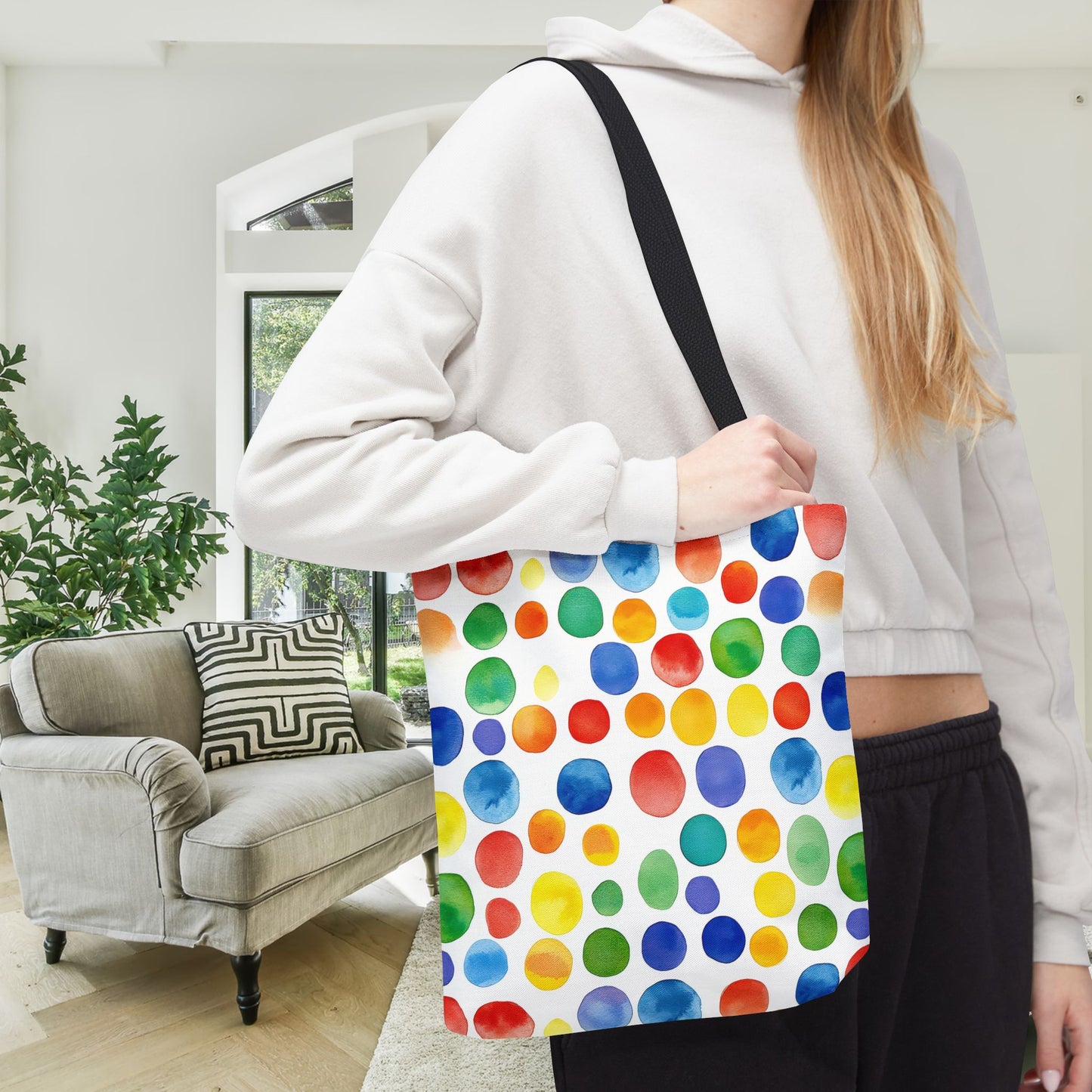 Dottie Jubilee Canvas Tote Bag