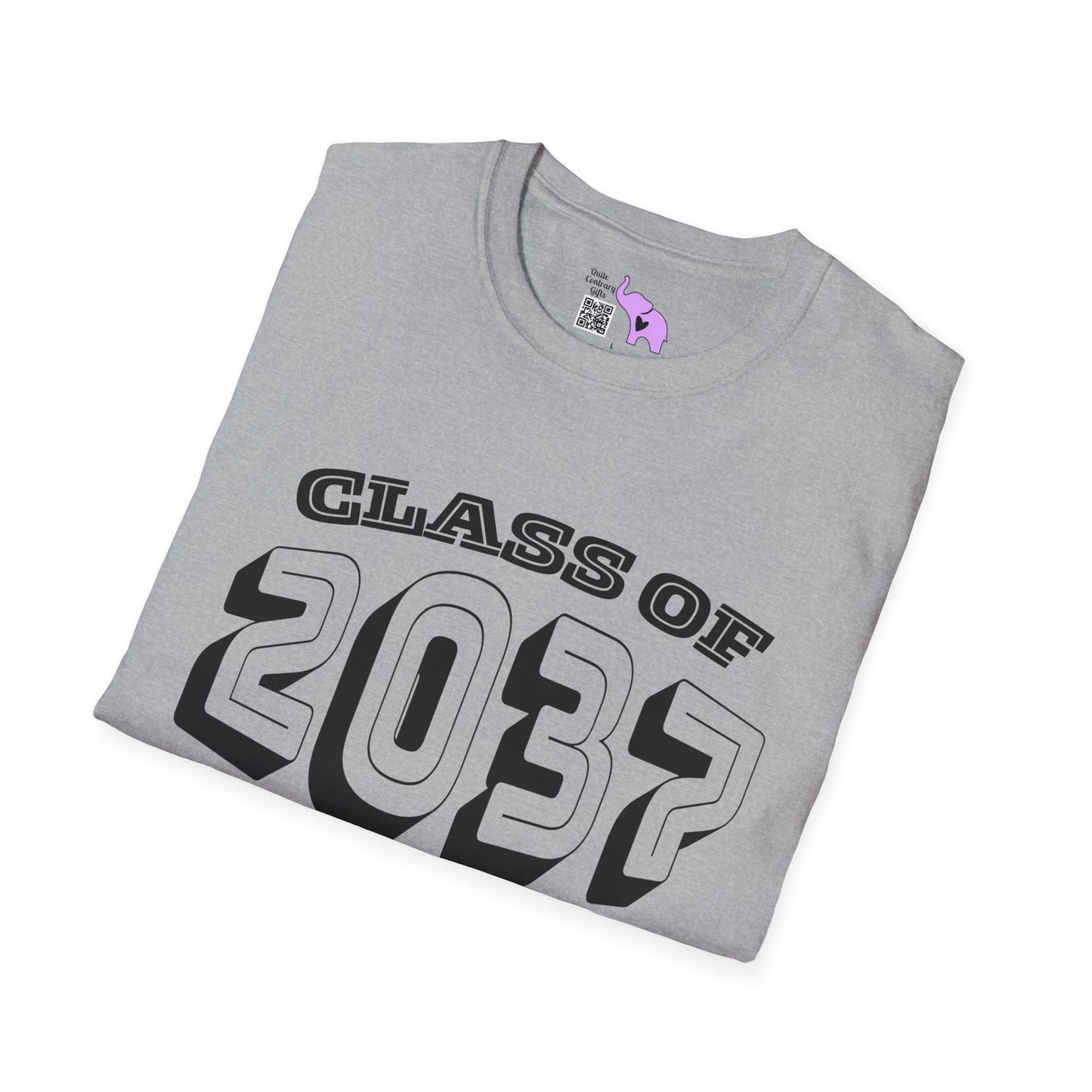 Class of 2037 Unisex Tshirt for 2025/26 First Graders