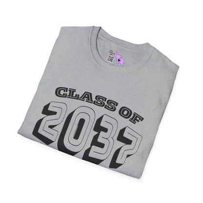 Class of 2037 Unisex Tshirt for 2025/26 First Graders