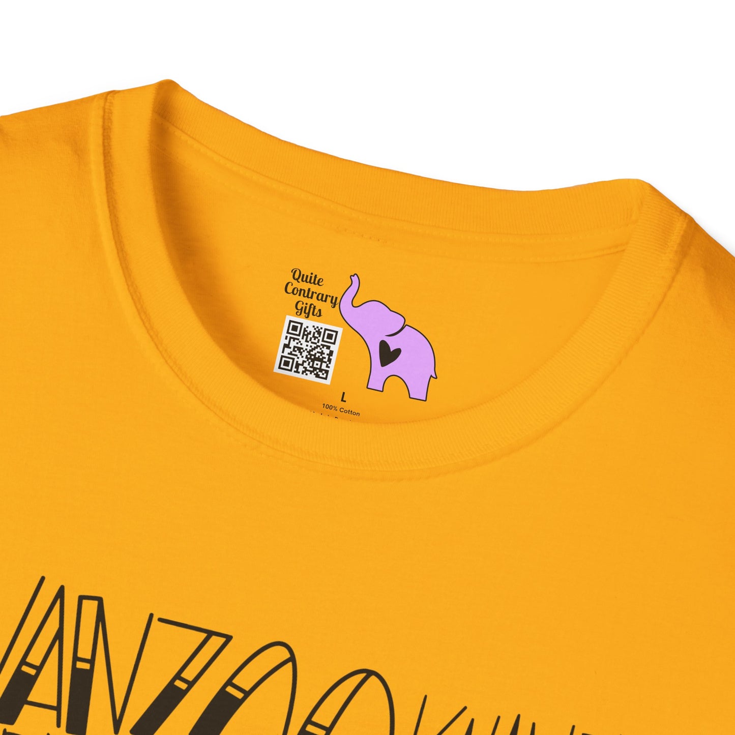 Kwanzaa Wordcloud Adult T-shirt