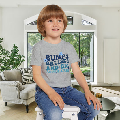 Bumps Bruises And Big Adventures Heavy Cotton™ Toddler T-shirt
