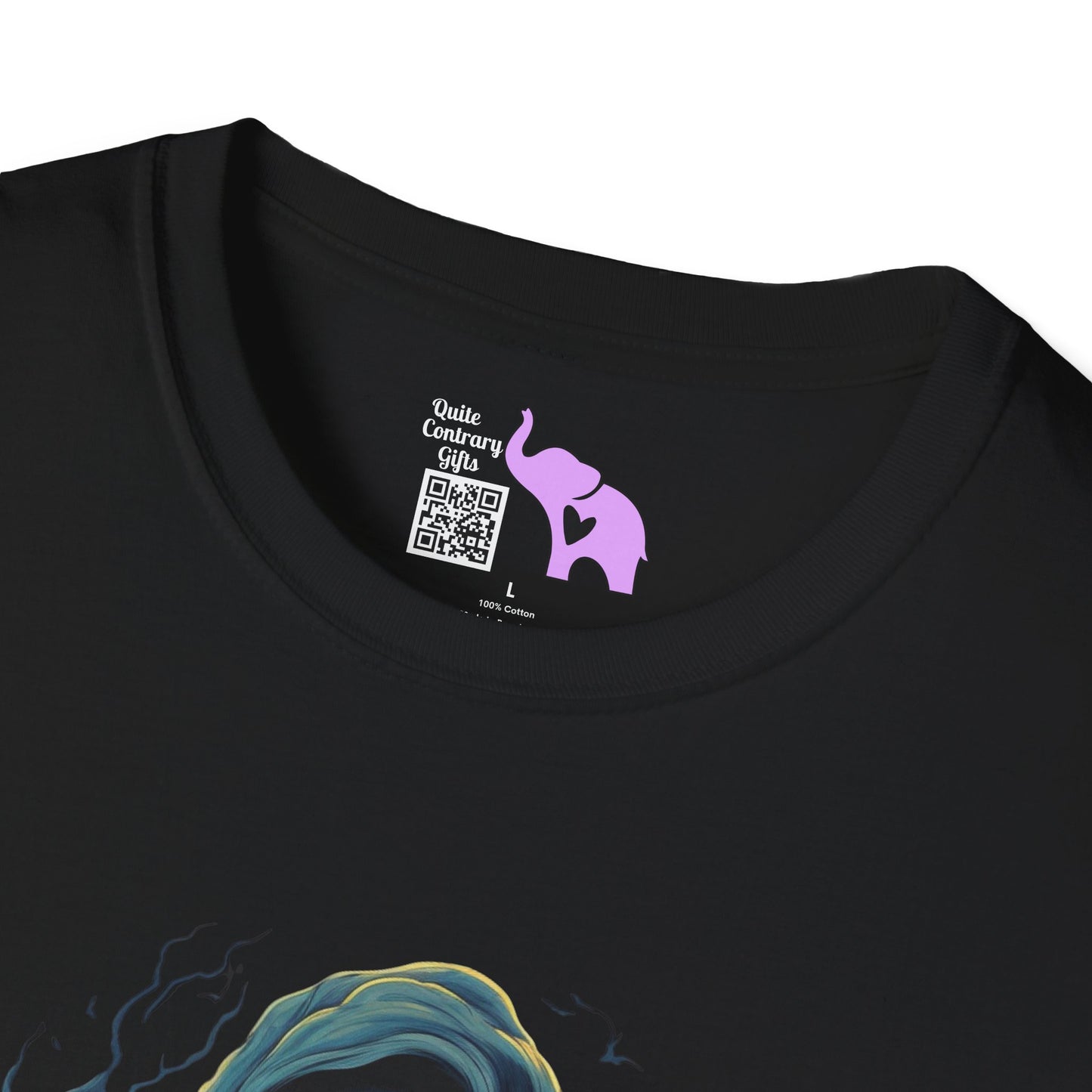 Creepy Ghost 7 Adult T-shirt
