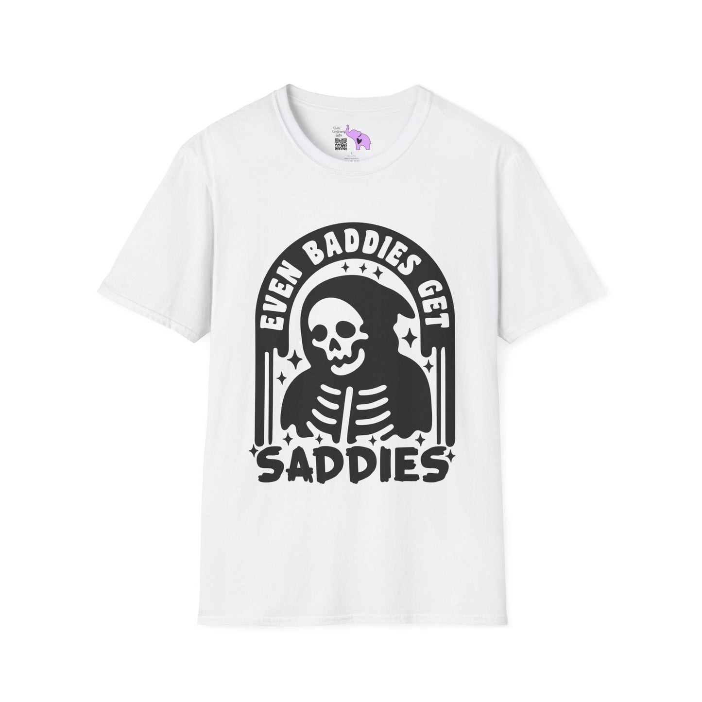 Even Baddies Get Saddies Adult T-shirt