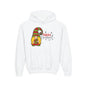 Merry Christmas Girl Gnome Youth Hoodie