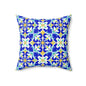 Blue Horizon Mosaic Throw Pillow