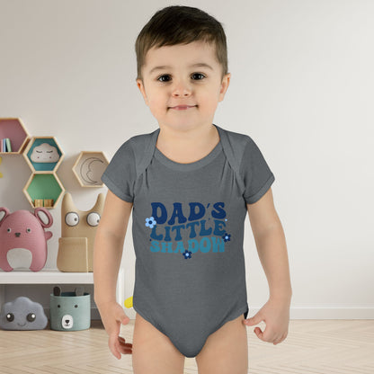 Dad's Little Shadow Infant Baby Rib Bodysuit