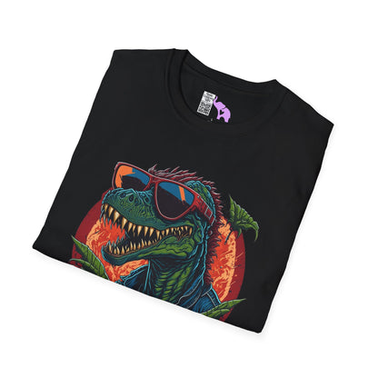 Cool Dinosaur Adult T-shirt