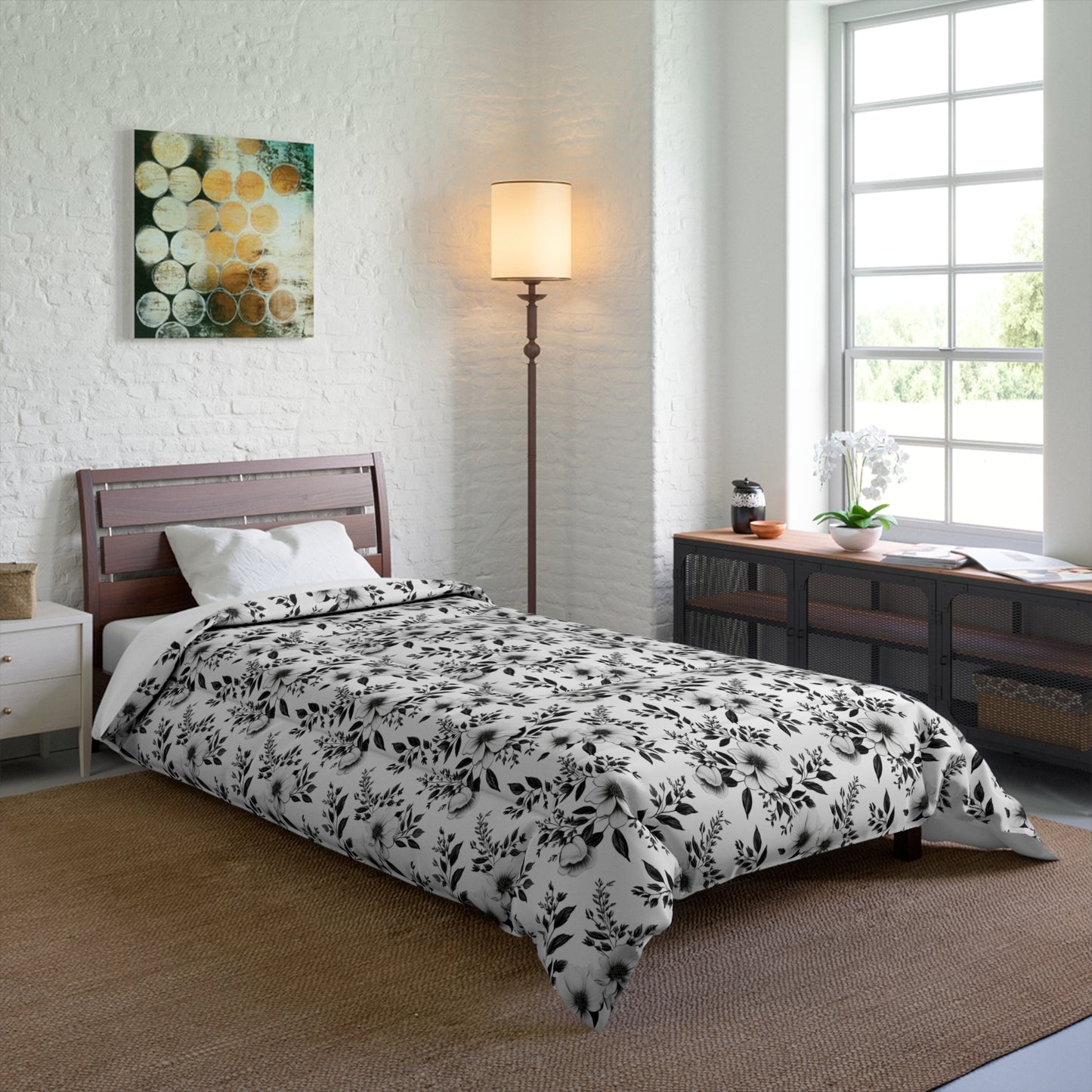 Garden Sketch Basic Bedding Set