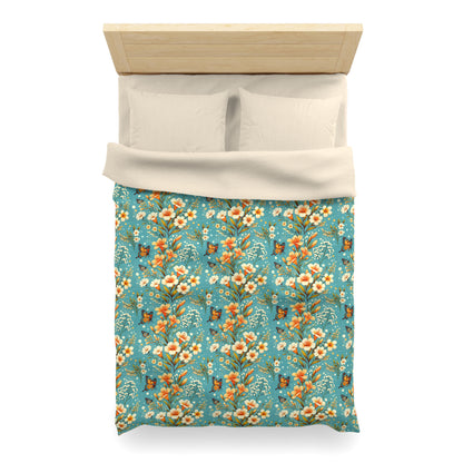 Petals & Wings Microfiber Duvet Cover