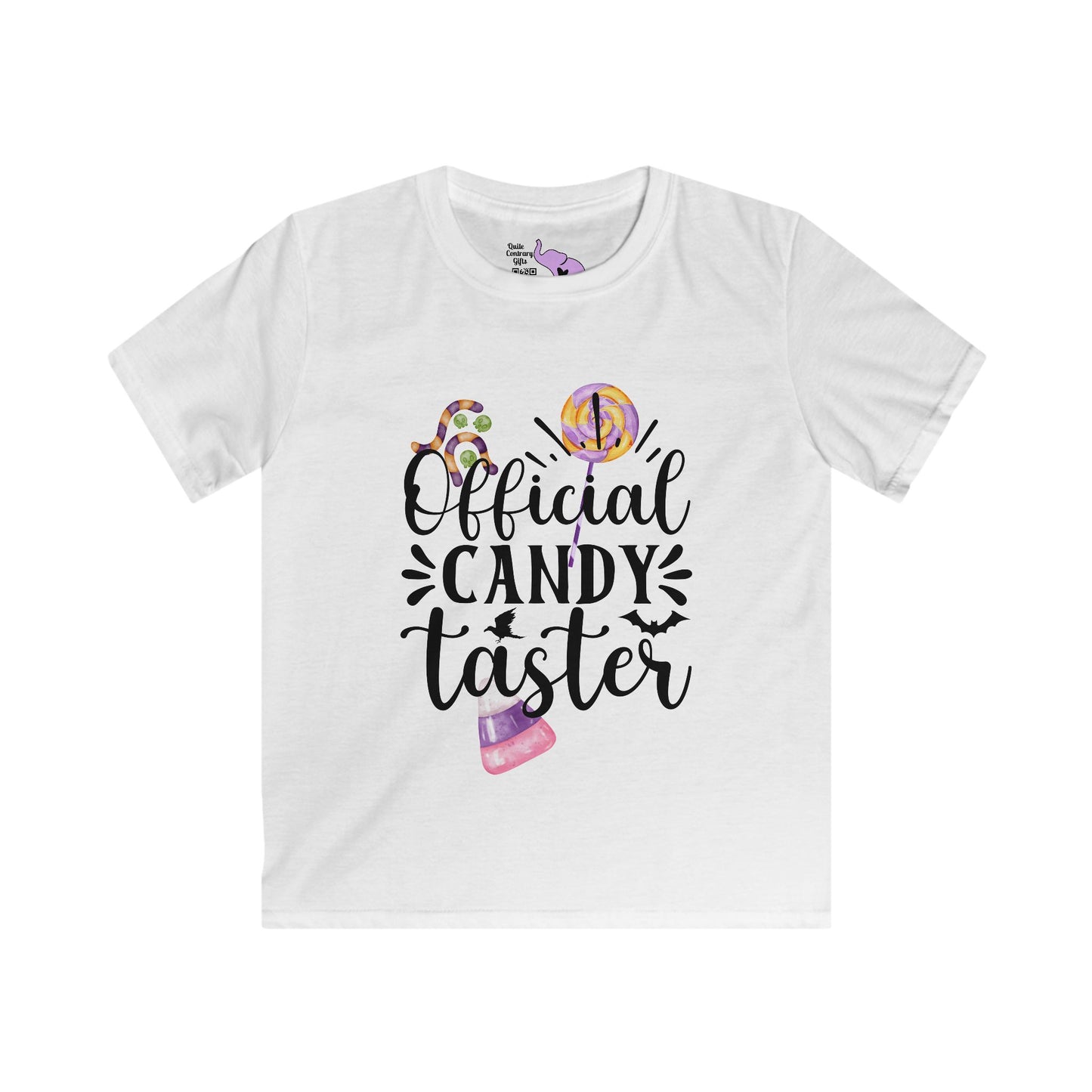 Official Candy Taster Youth Softstyle Tee