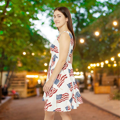 Waves of Freedom Women's Skater Dress
