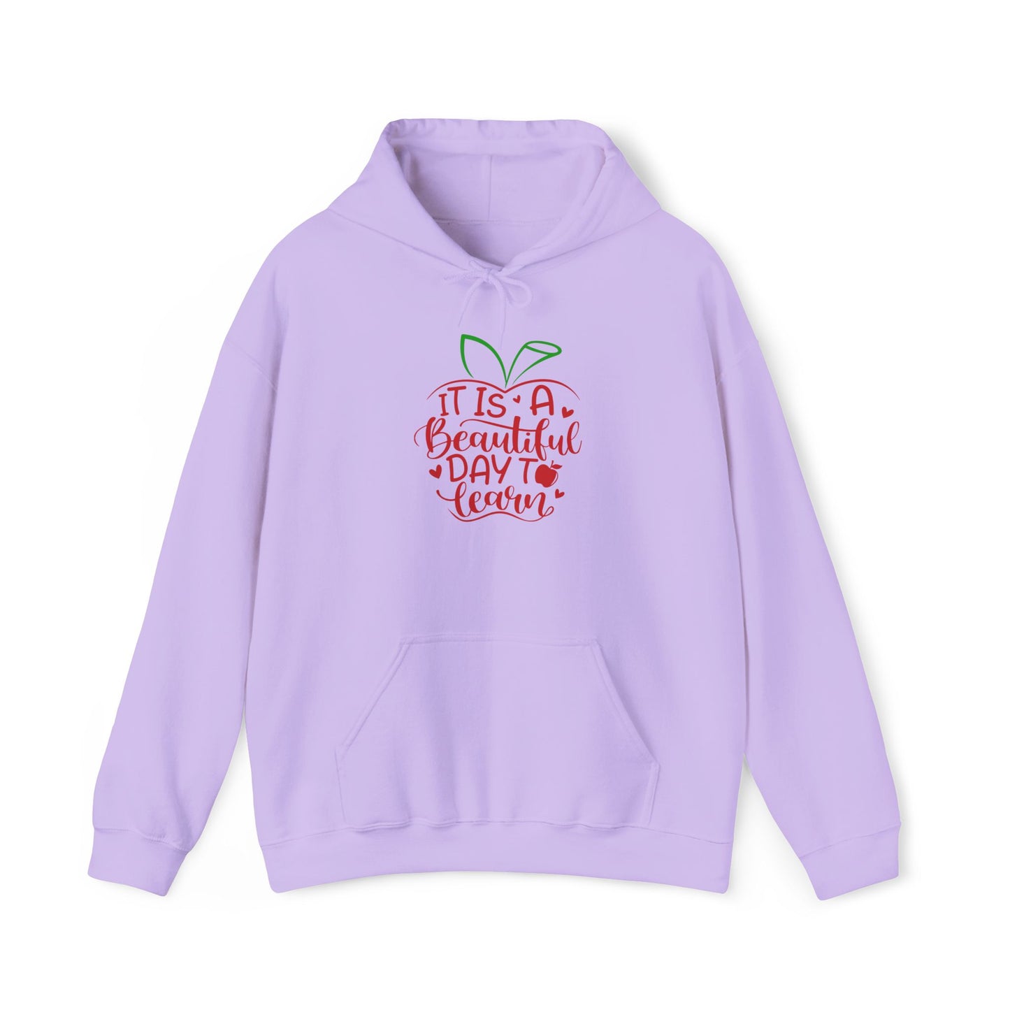 It's A Beautiful Day To Learn Heavy Blend™ Hooded Sweatshirt