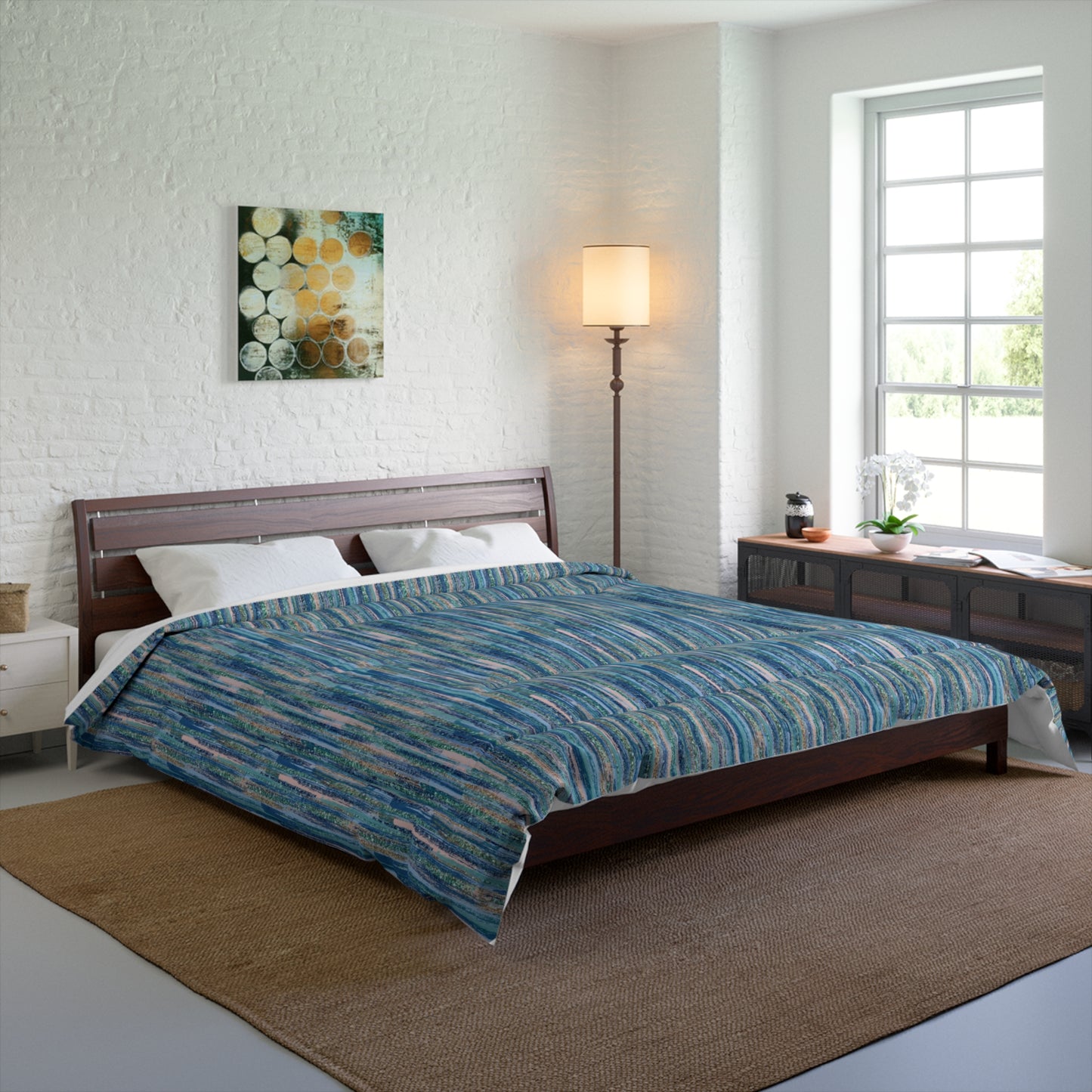 Ocean Drizzle Comforter