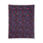 Velvet Mosaic Print Comforter