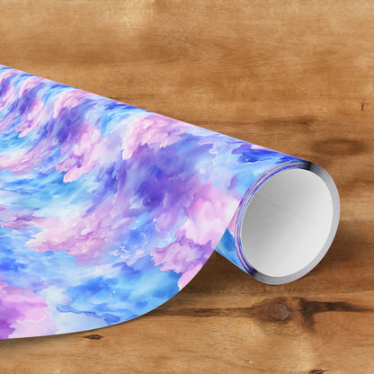 Pastel Clouds Wrapping Paper