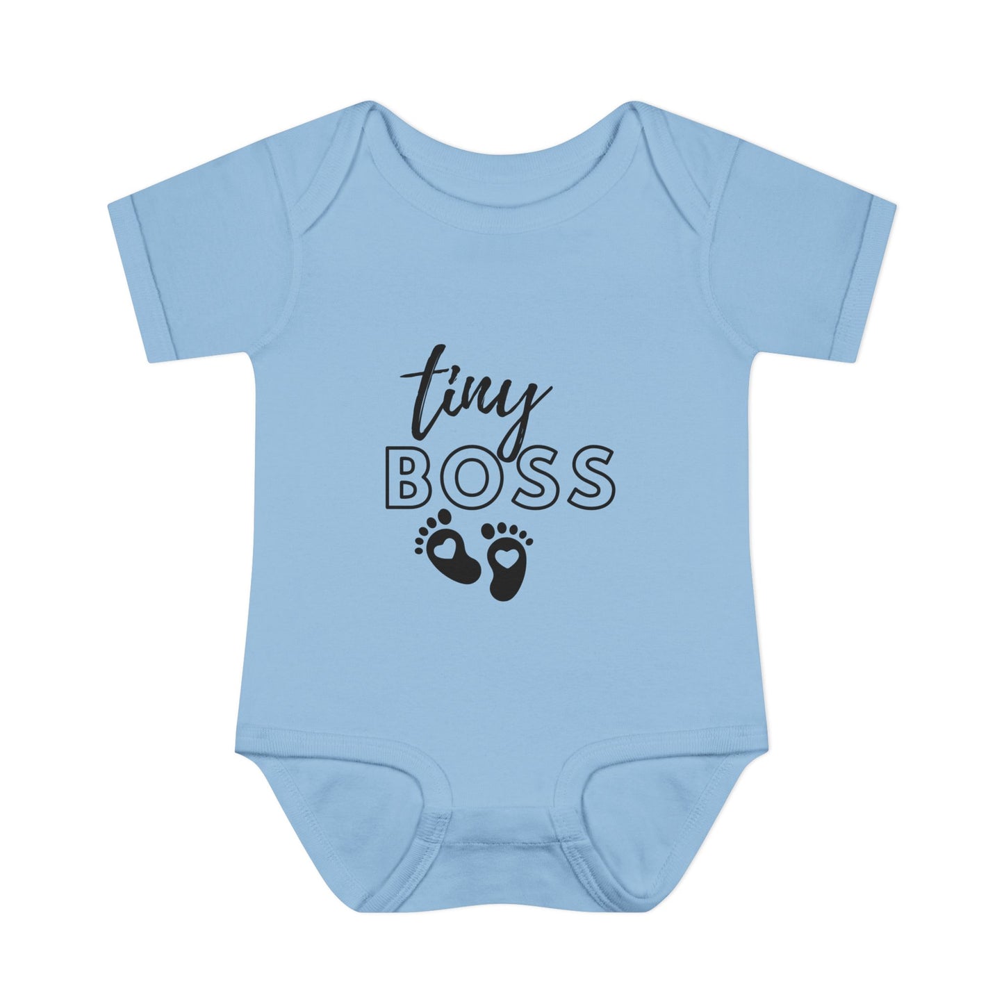Tiny Boss Infant Baby Rib Bodysuit