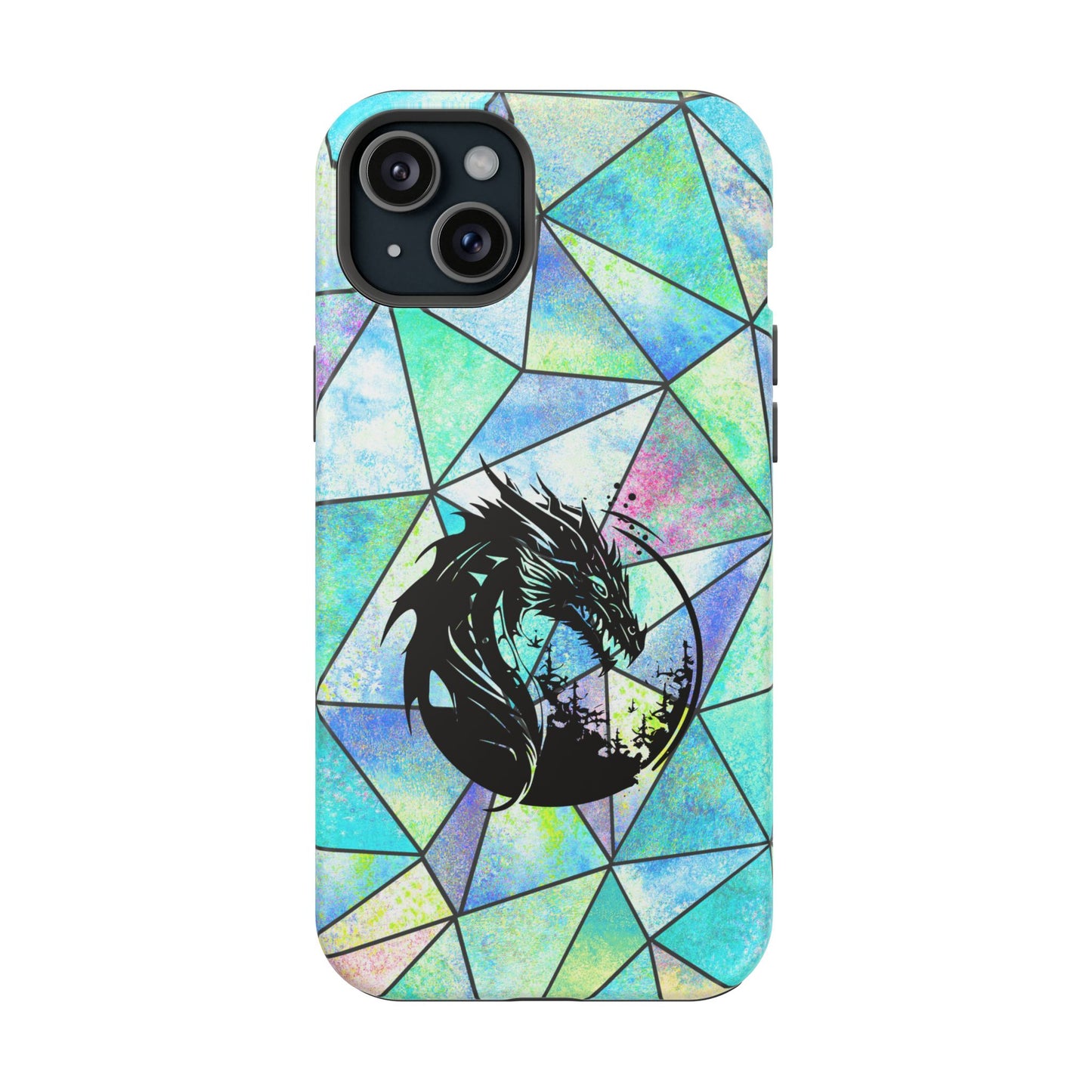 Dragon Silhouette MagSafe® Compatible Tough Case for iPhone