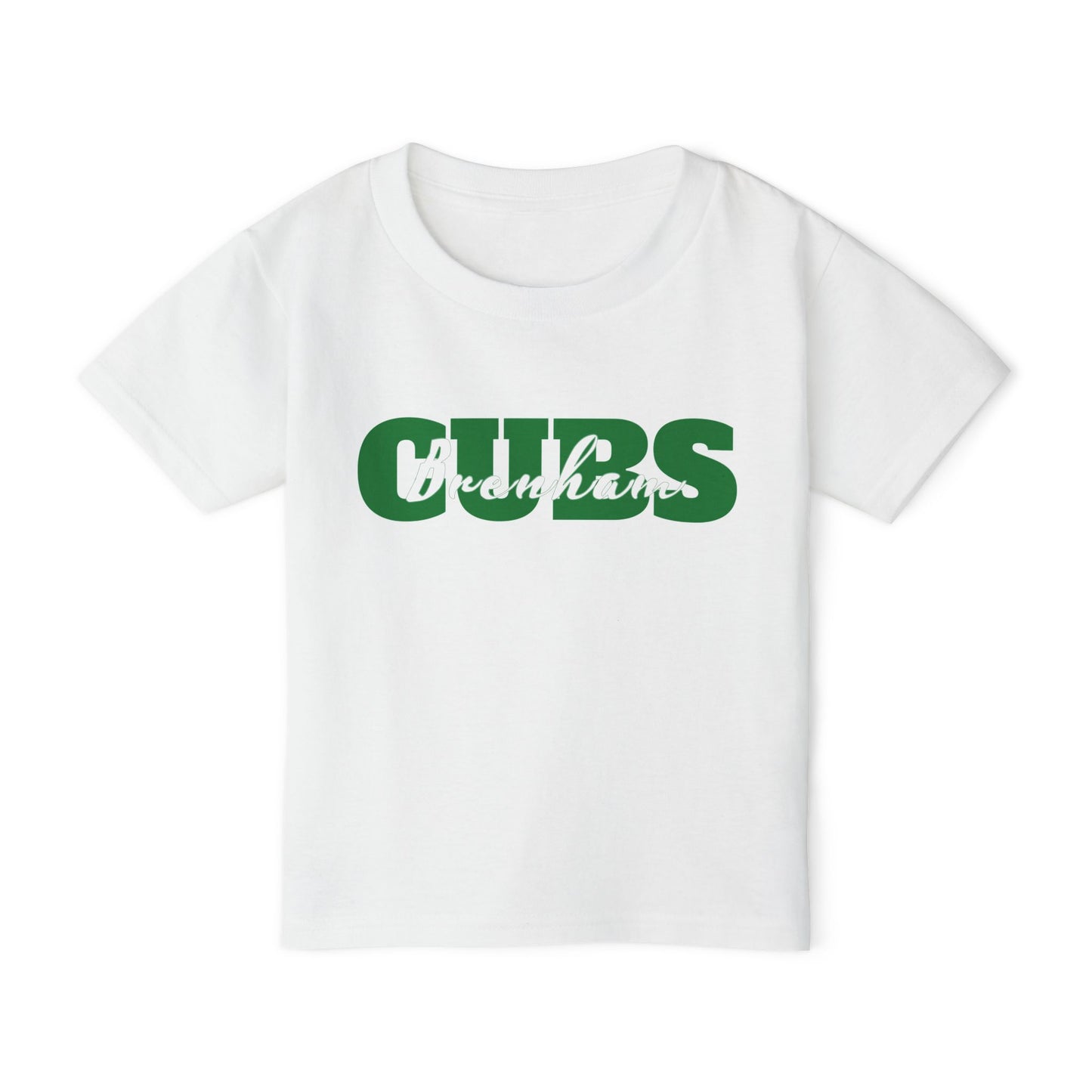 Brenham Cub Double Text Heavy Cotton™ Toddler T-shirt