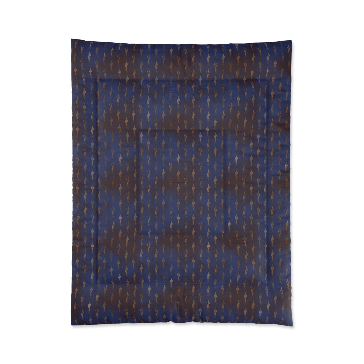 Midnight Sage Bloom Comforter
