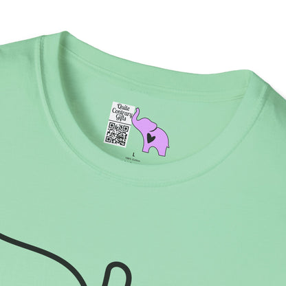 Teacher w/Apple Adult T-shirt