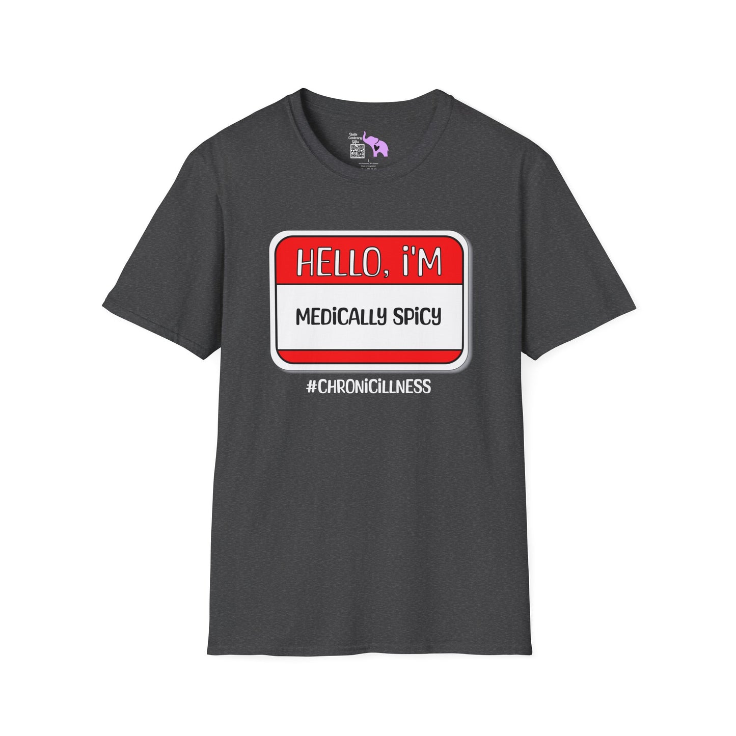 Hello, I'm Medically Spicy Adult T-shirt