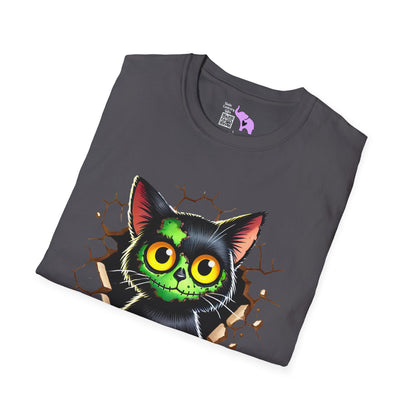 Zombie Kitty Adult T-shirt
