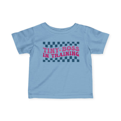 Tiny Boss In Training Infant Soft T-Shirt