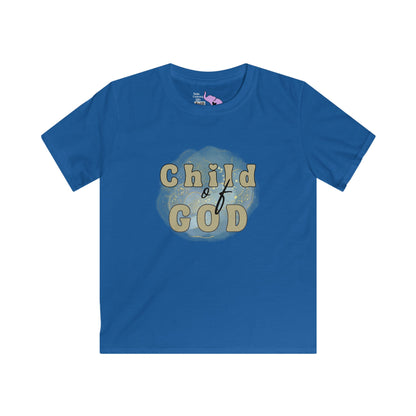 Child of God Youth Softstyle Tee