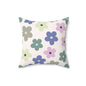 Earthbound Blooms Throw Pillow