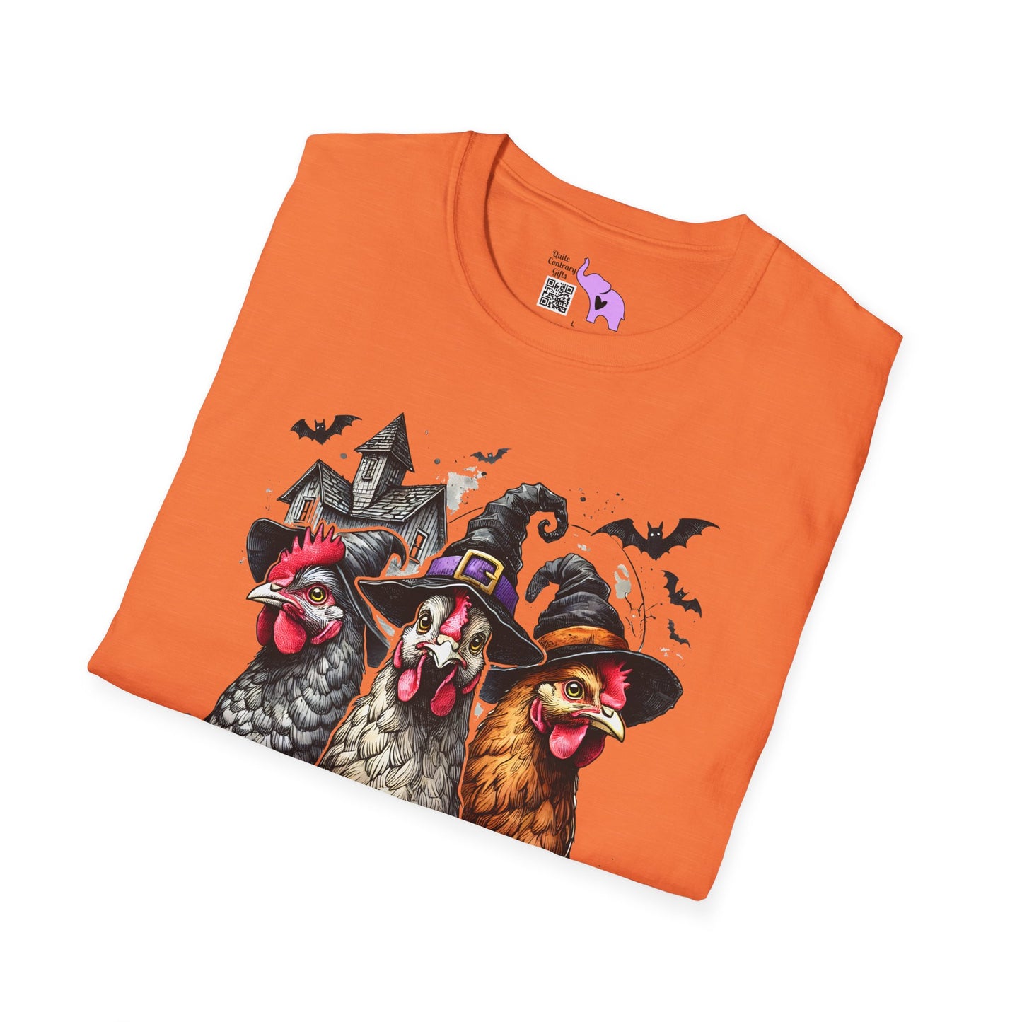 Spooky Chickens (2) Adult T-shirt