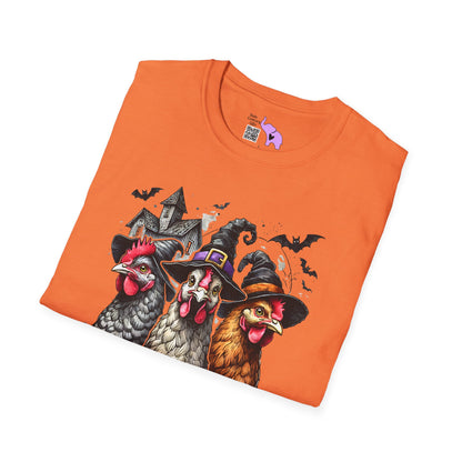 Spooky Chickens (2) Adult T-shirt