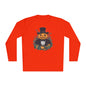 Halloween Pumpkin Man Adult Long Sleeve Tee