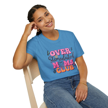 Overstimulated Mom's Club T-shirt