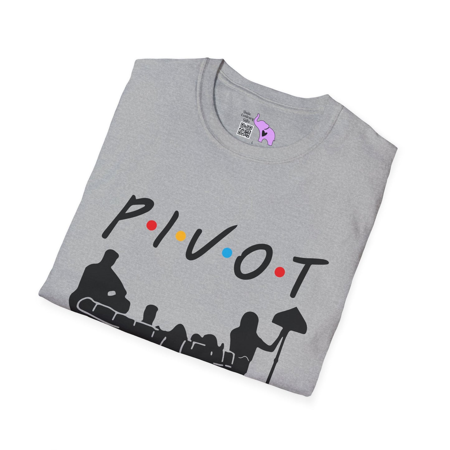 Friends; Pivot Adult T-shirt
