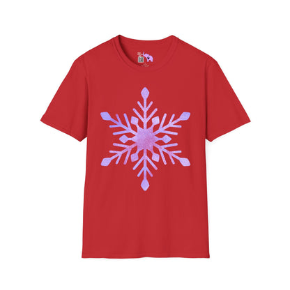 Large Snowflake Adult T-shirt