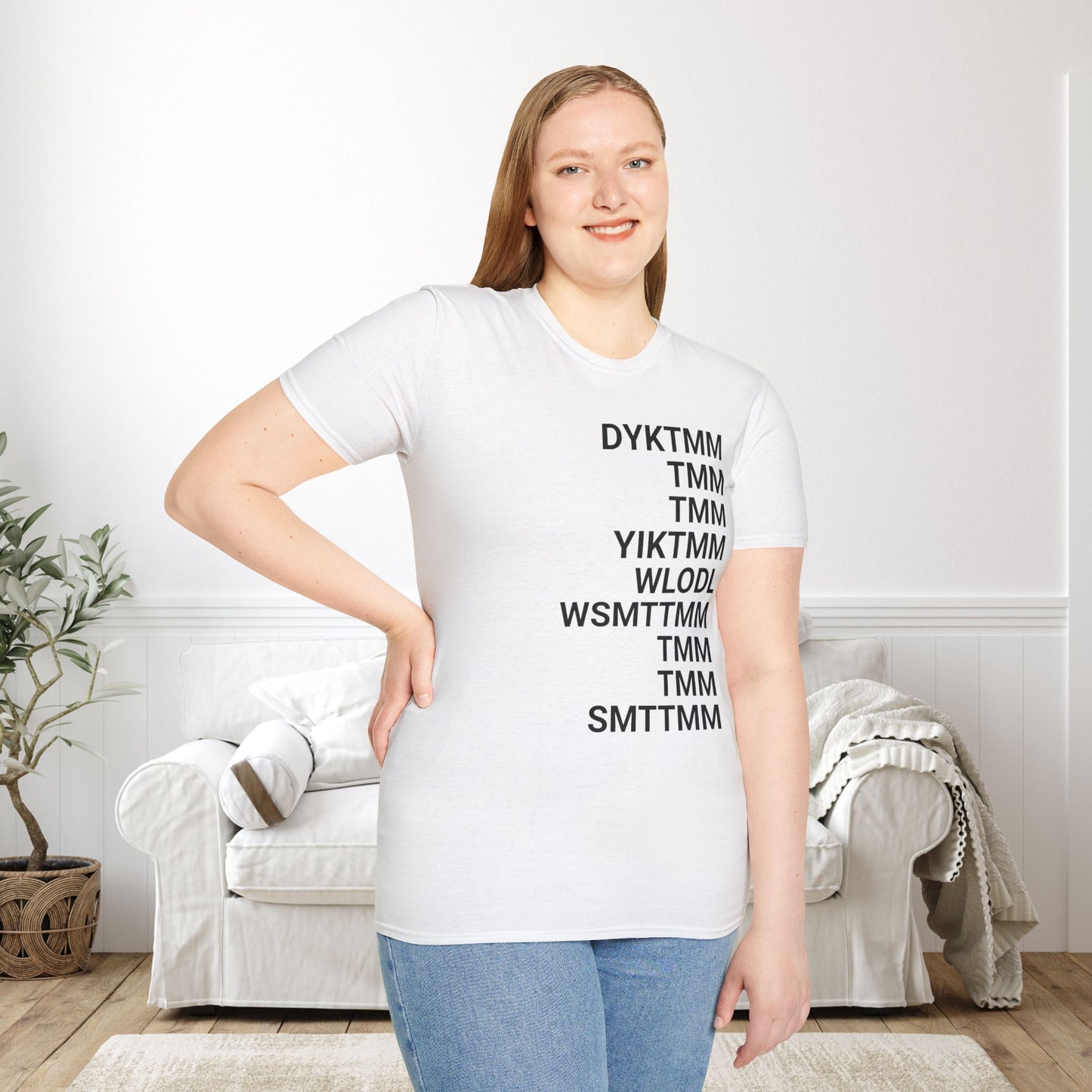 Do You Know The Muffin Man Abbreviation Adult T-shirt