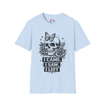 I Came, I Saw, I Left Adult T-shirt