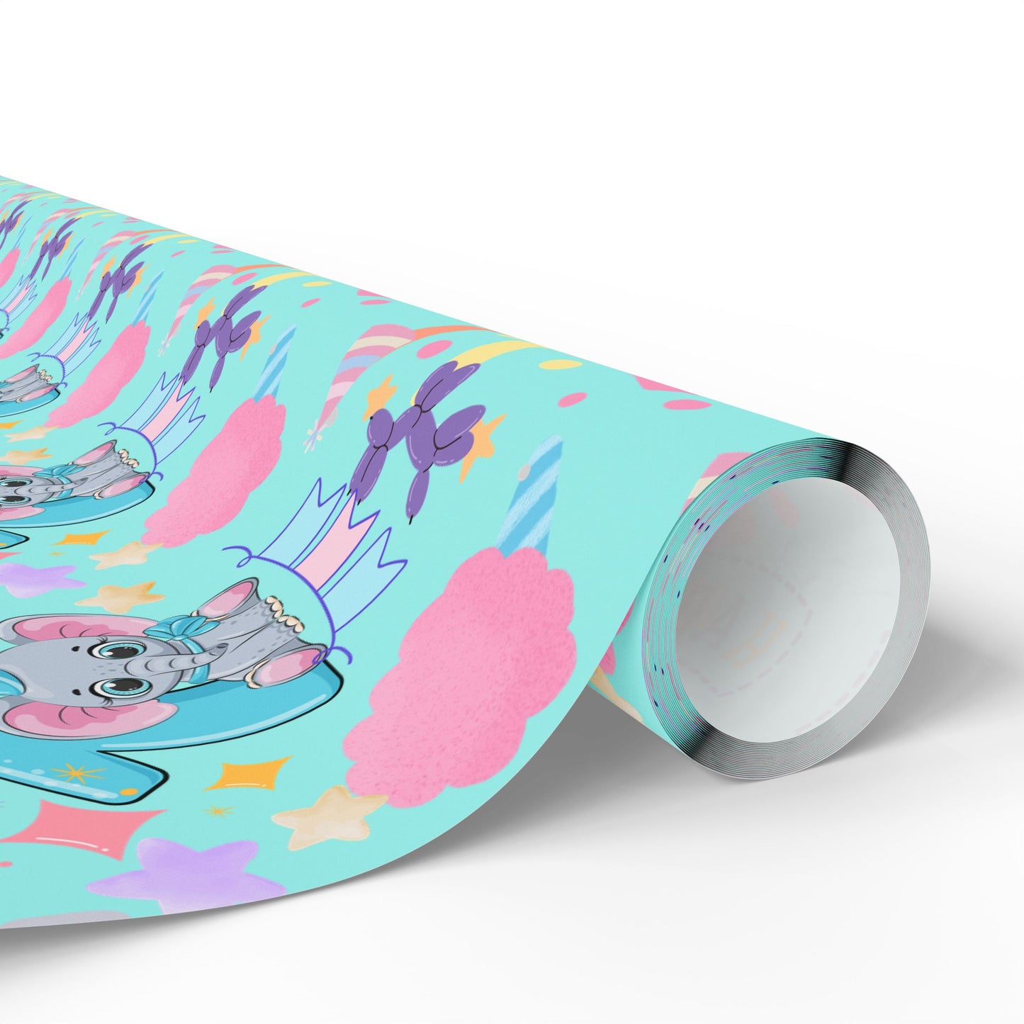 Kids 1st Birthday (Baby circus) Wrapping Paper