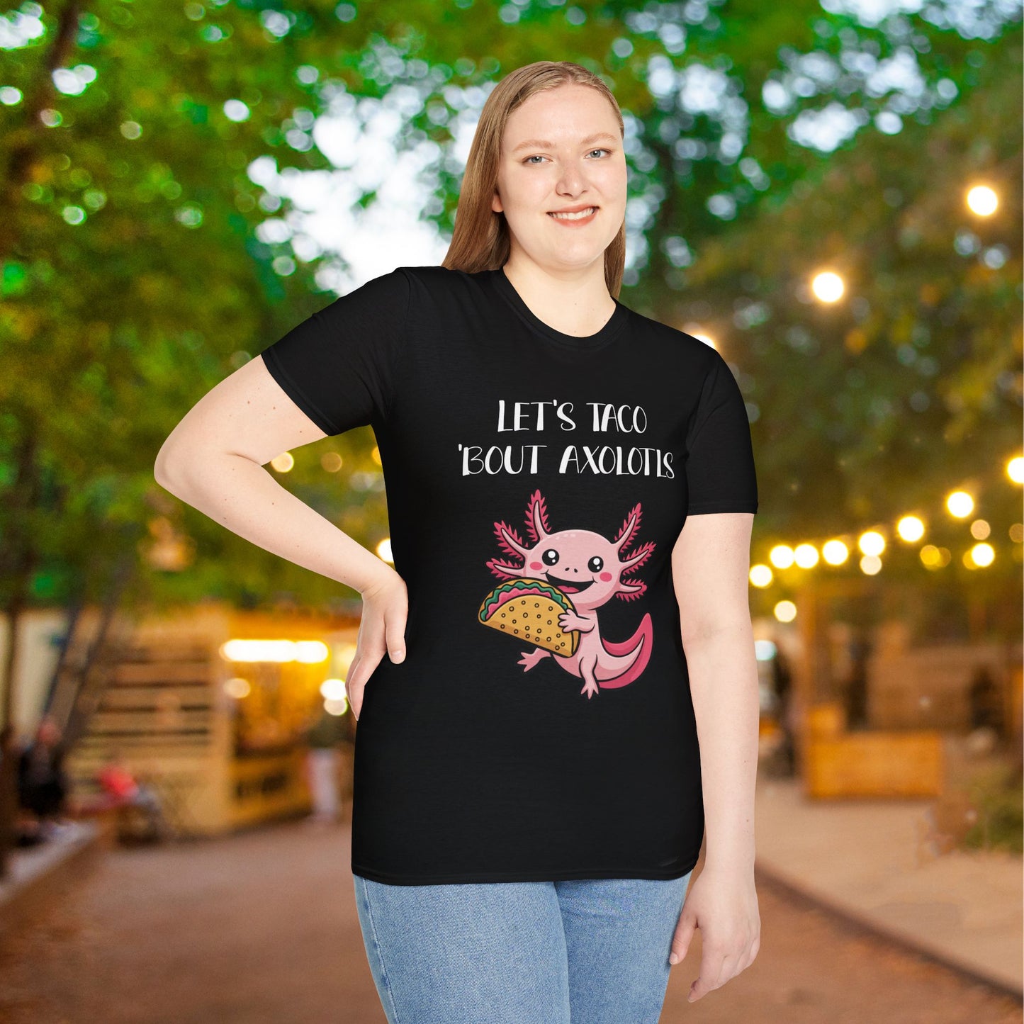 Let's Taco 'Bout Axolotls Adult T-shirt