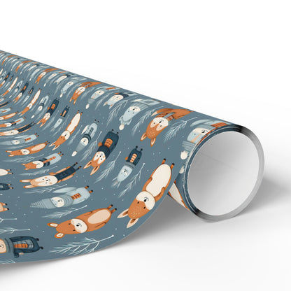 Yuletide Bears Wrapping Paper