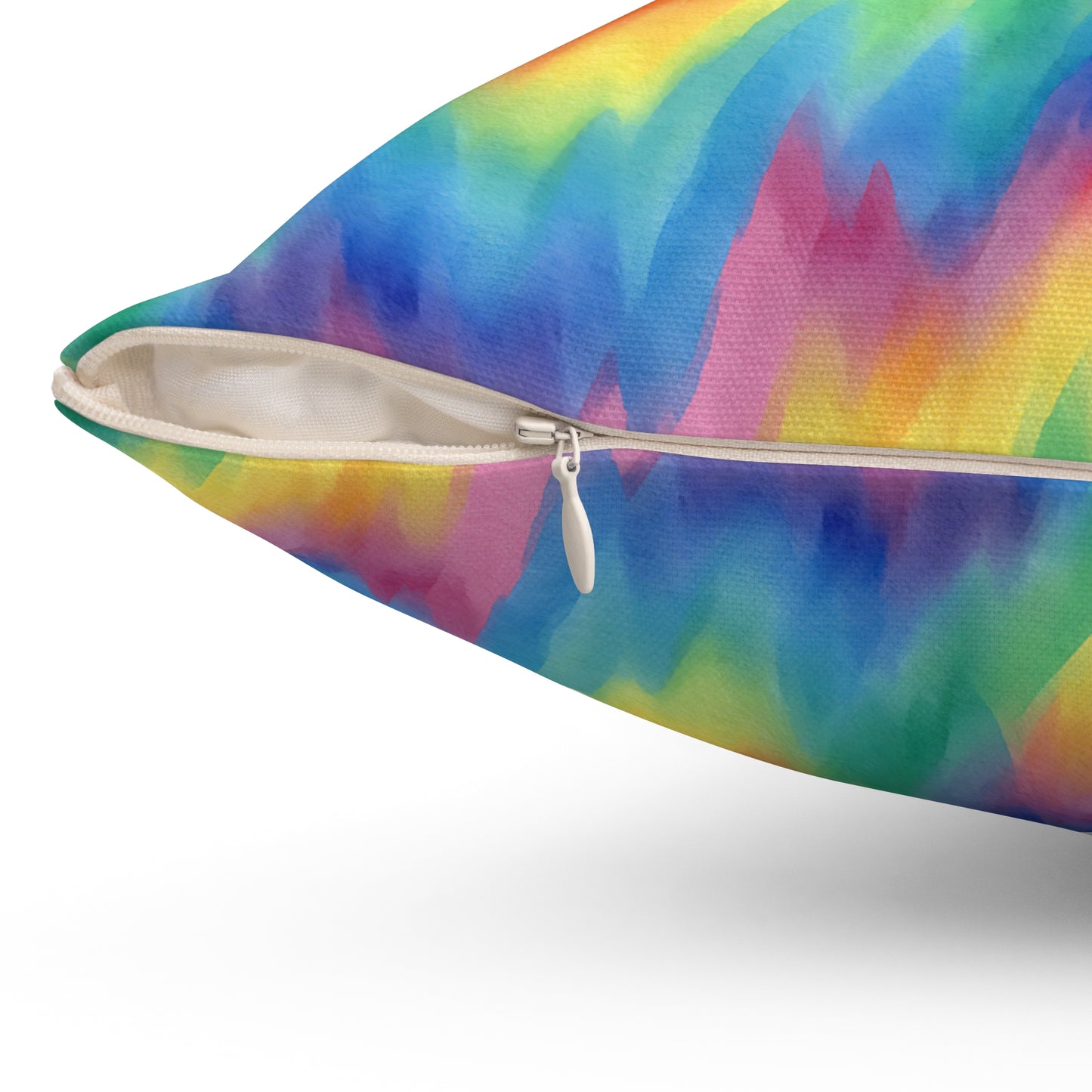 Colorwaves Throw Pillow