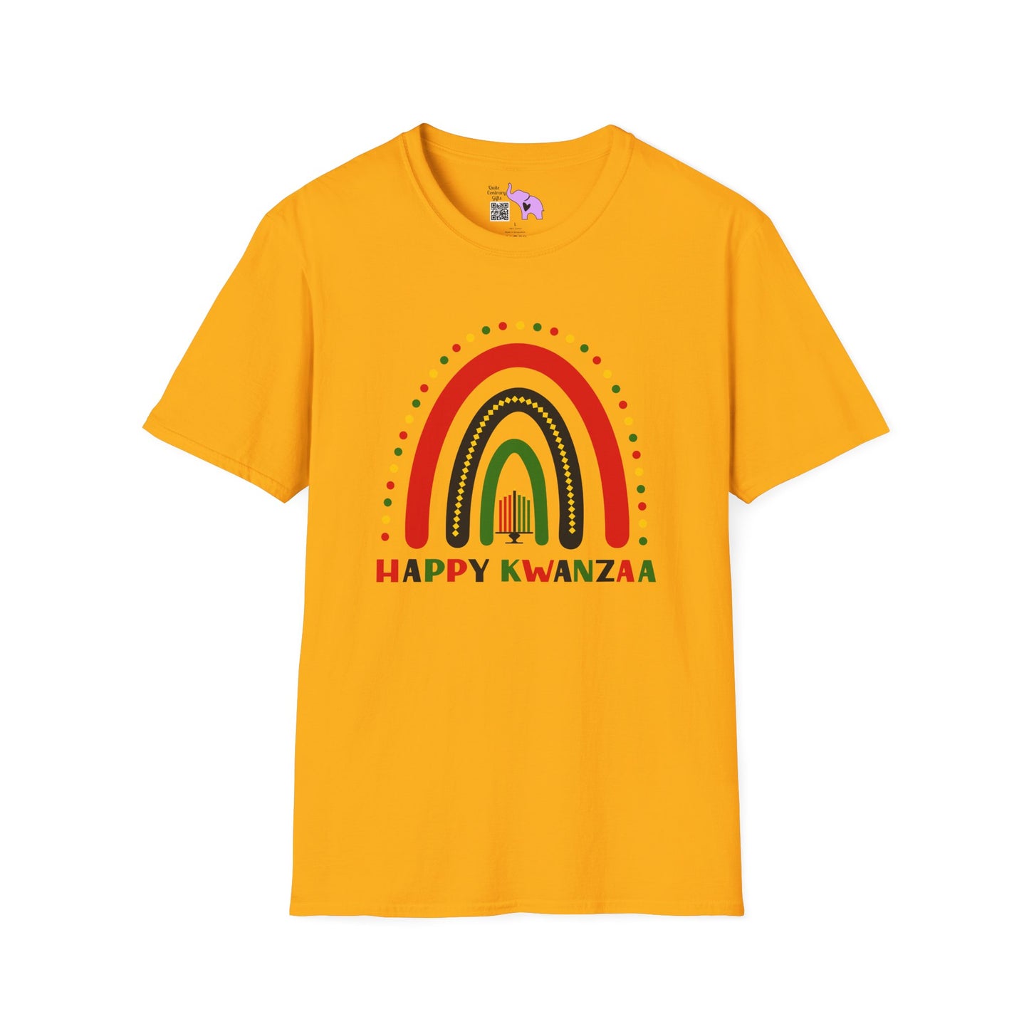 Happy Kwanzaa Arch Adult T-shirt
